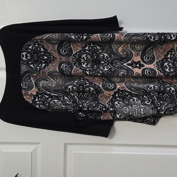 EUC paisley tunic top - Picture 3 of 3